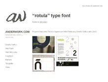 Tablet Screenshot of anderwork.com